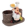 Chef Stature Holder Decorative Synthetic Resin Ingenious Vivid Chef Figurine