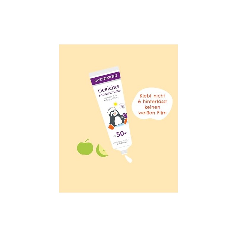 Paediprotect Face Sun Cream SPF50+ (30 ml), Updated Formula