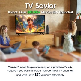 2025 Upgraded TV Savior:Your Signal Catcher.49-Feet ultra-long TV Antenna Indoor.TV antenna Outdoor with amplifier.All Smart and Old TVs Support 4K HD Reception of Various Local Channels.(1800+ miles)