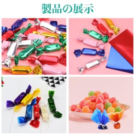 Coollooda Cellophane (Set of 160) Colored Cellophane Cellophane Paper Wrapping Decorative Colored Transparent Sheets DIY Packaging Craft Children Crafts Display Treat Plastic Wrap for Christmas Tree