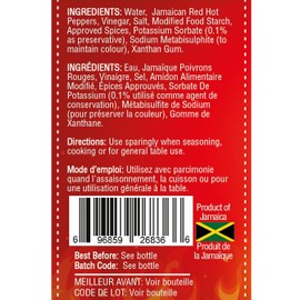 Kendel Hot Pepper Sauce – Authentic Jamaican Hot Pepper Sauce, 142ml | Perfect for Spicy Dishes, Marinades & Table Seasoning | Vegan, No Artificial Colors