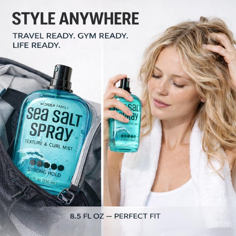 Sea Salt Spray for Hair – Texturizing Spray & Volume