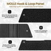 MOLLE Patch Panel Mounting Placard Platform, Hook & Loop Panel