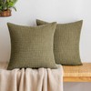 EMEMA Corduroy Granule Throw Pillow Covers Decorative Cushion Covers Square