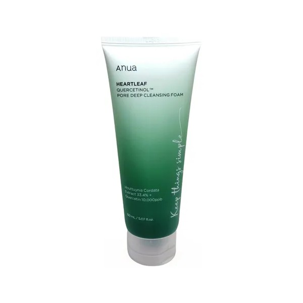 Anua Heartleaf Quercetinol Pore Deep Cleansing Foam 150 Ml Momento