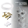Homewerks 7252-25-14-PTC Ice Maker Supply Line and Humidifier Installation Kit