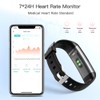T10 Silicone Watchband Touching Control Smart Bracelet Intelligent Heart Rate
