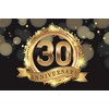 Yeele 10x6.5ft Celebrate 30Th Anniversary Photography Backdrop Birthday Wedding Anniversary