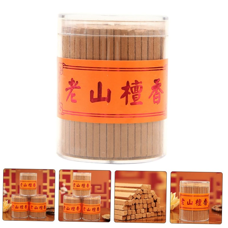 BIUDECO Natural Buddha Sandalwood Sticks Fragrant Incense Sticks for Home