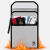 Sortivis Fireproof Document Bag for Important Documents, File Organizer