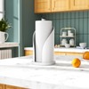 Toilet Paper Towel Holder, Stainless Steel Freestanding Bathroom Tissue Organizer,