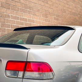 SpoilerKing Rear Window Roof Spoiler Visor (284R) Compatible with Honda Civic 1996-2000 2 Door Coupe