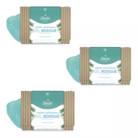 Sheló Nabel Kit 3 Jabón Artesanal Del Bosque Ideal Para Hombres Shelo Na