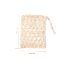 Baluue 5Pcs Exfoliating Soap Pouch Durable Drawstring Foaming Soap Bags for Bathing Mesh Soap Bags for for Travel and Prolonging Soap Life