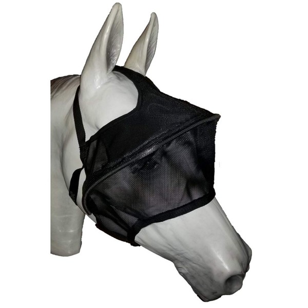 EquiVizor Solar Vizor Horse Fly Mask (Size Full), Superior UV Eye Protection to 99% for Horses with Uveitis, Photosensitivity, Ulcer, Head Shaking