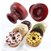 Operitacx 4Pcs Non Stick Donut Mold Round Pineapple Shape Baking