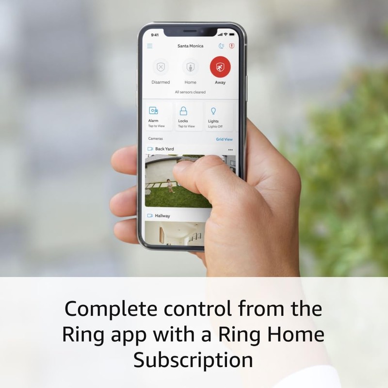 Ring Alarm Base Station (2nd Gen) — 104 dB Siren,