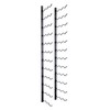 Jagged Ridge Wine Rooms Wall-Mounted Metal Wine Rack - 36