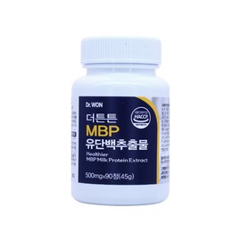 Dr. One (현대Hmall)닥터원 더튼튼 MBP 유단백추출물 500mg 90정 1개 단백질보충 뼈건강 골강도 (HyunDae Hmall) Dr. One Strong MBP Whey Protein Extract 500mg 90 Tablets 1 Pack Protein Supplement Bone Health Bone Strength