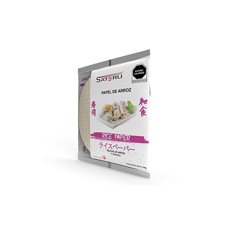Satoru Papel de Arroz, Característico a papel arroz, 10 piezas