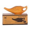HealthGoodsAU - Freckle Pattern Orange Ceramic Neti Pot for Nasal