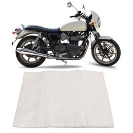 Motorcycle Exhaust Silencer Pack of 2 Motorcycle Exhaust Silencer Cotton Fibreglass 35 x 25 cm Sound-Absorbing Packaging Cloth