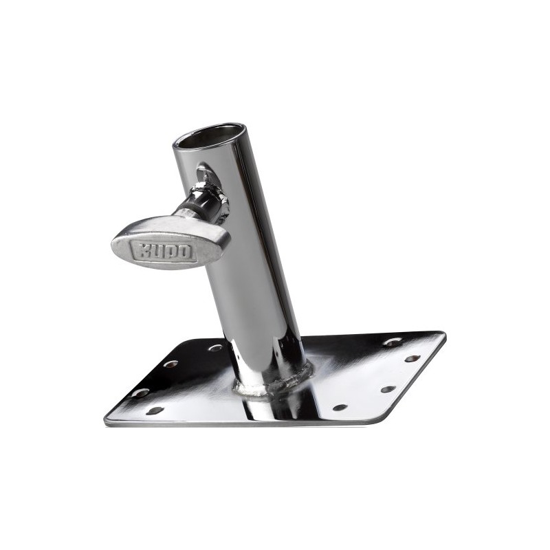 Kupo Junior 3-Inch Wall Plate, Junior 1-1/8-Inch(28mm) Receiver, KG003712