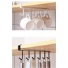 HIGHROCK Kitchen Utensil Hanger, Kitchen Hooks Rack, Under Cabinet Kitchen