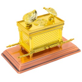SEWACC Ark of Religious Statue Ark of Replica Model Ark of The God Ornament for Religious Judaica Spiritual Decor