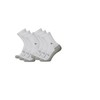 Purra Performance Comfort Crew Socks, White, Medium, 6 Pack -