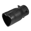 X AUTOHAUX Car Exhaust Tip Heart Shaped Tail Pipe 2.48Inch