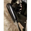 Radiant Cycles 2024-2025 Kawasaki Ninja 500 Shorty Exhaust Muffler BLACK