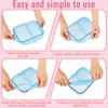 30 Pieces Silicone Stretch Lids Rectangle Reusable Silicone Lids Microwave
