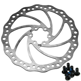 MTB Mountain Bike Disc Rotor Hydraulic Disc Brakes 180MM with 6pcs Screws