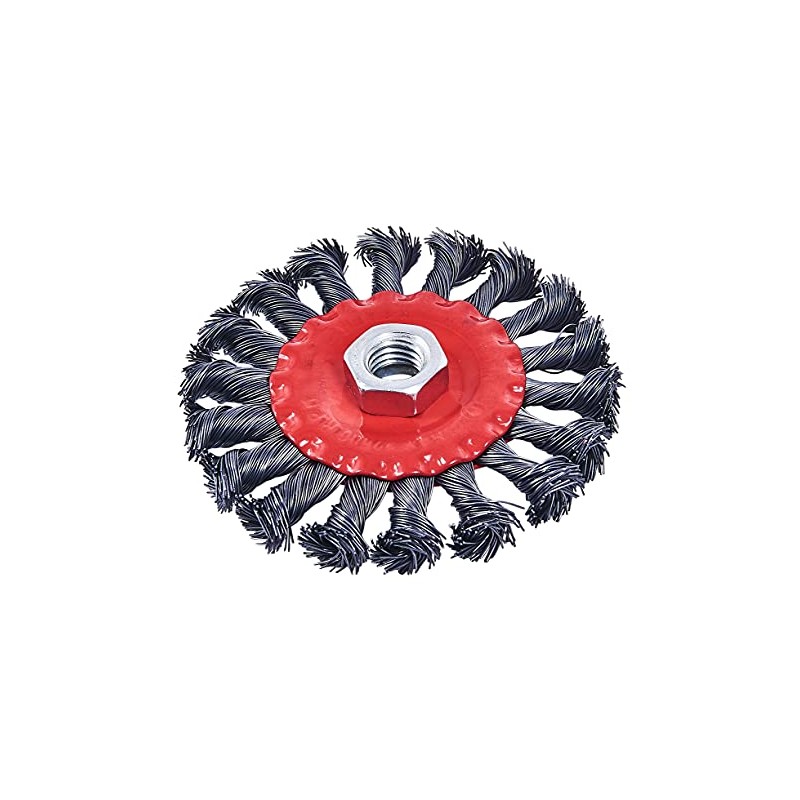 Amtech F3365 100mm (4") Twist knot wire wheel