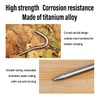 TITO Titanium Shepherd's Hook Tent Stakes Tent pegs Nail pegs