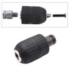 Bestgle 2-13mm Capacity Mount 1/2-20UNF Keyless Drill Chuck Quick Change
