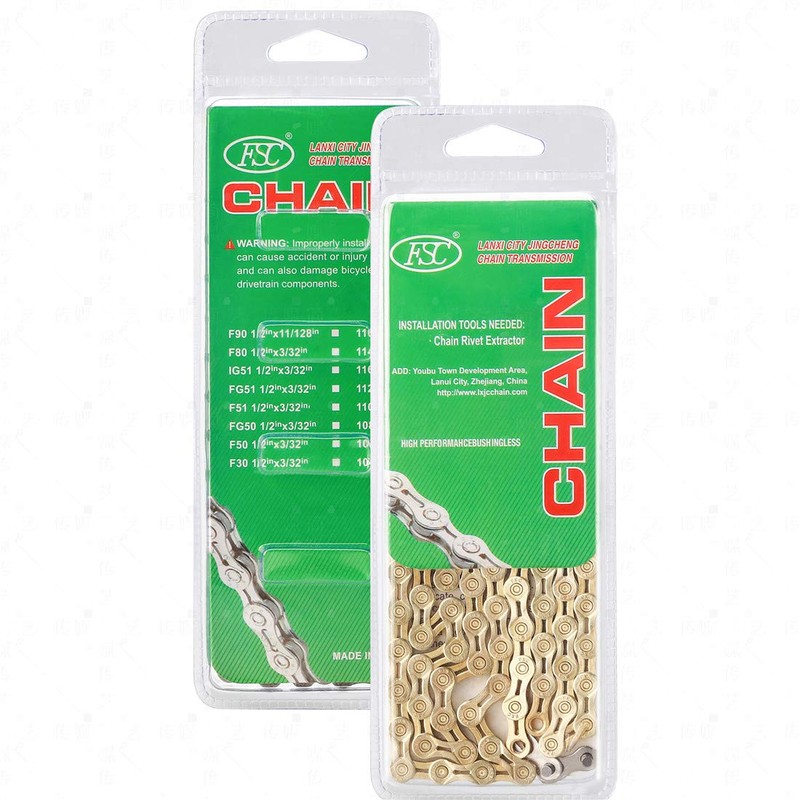 FSC Variable Bike Chain, 8 Speed, 9 Speed General Purpose,