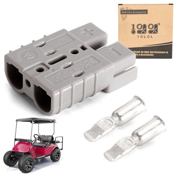 10L0L Side Charger Plug Receptacle for EZGO Marathon 1983-1994 Electric