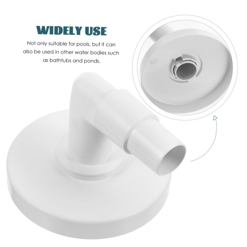 IWOWHERO Versatile Pool Skimmer Parts Skimmer Plate Adapter Vacuum Skimmer