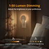 Lyridz Plug in LED Backlit Night Light with Auto Dusk