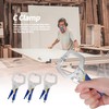 3 Pack Metal Grip Locking C Clamp, 6 inch Welding