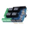 Hailege 5V 4 Channel Relay Shield for Uno