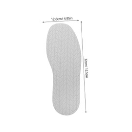 Healeved 1pair Shoe Sole Repair Pads Versatile Non-skid Cushions for Sneakers Boots and Shoes Easy to Apply Traction and Comfort