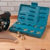 Rockler Router Guide Bushing Kit (11 Pieces) - Bush Router