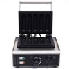 SNKOURIN Commercial Corn Dog Waffle Maker 5 Piece Hot Dog