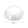 sourcing map 4 Inch(100mm) Dome Magnifier 5X Acrylic Half Ball
