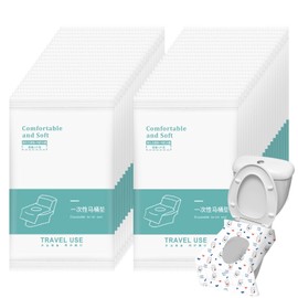 20 Pack Toilet Seat Covers Disposable, Portable Toilet Seat Cover for Travel Waterproof Potty Covers for Toddler(Individually Wrapped）