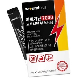 Donstell Arginine Liquid Arginine 7000 Ornithine Booster Shot 20g x 15 packets, 300g / 돈스텔 아르기닌액상 아르기닌7000 오르니틴 부스터샷 20g x 15포, 300g