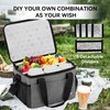 6 Cups Drink Carrier for Delivery, Reusable Cup Holder with